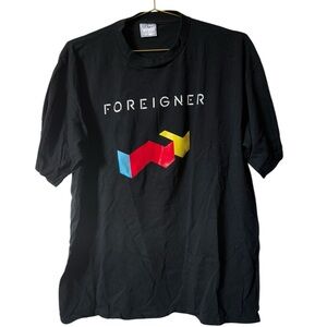 Foreigner  World Tour Concert Rock Band T Shirt 2000 Size XL
